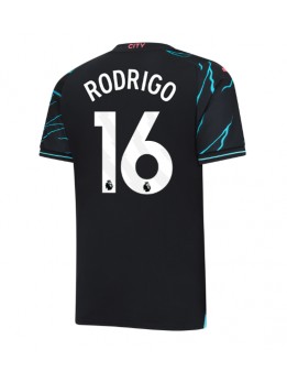 Billige Manchester City Rodri Hernandez #16 Tredjedrakt 2023-24 Kortermet
